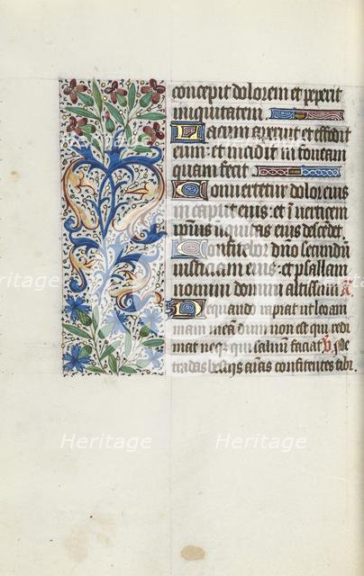 Book of Hours (Use of Rouen): fol. 114v, c. 1470. Creator: Master of the Geneva Latini (French, active Rouen, 1460-80).