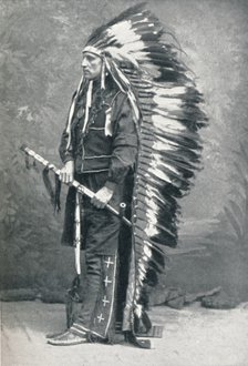 North American Indian, 1912. Artist: Elliott & Fry.