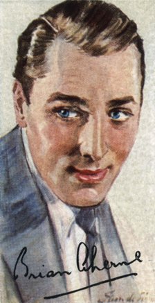 Brian Aherne, (1902-1986), English film actor who found success in Hollywood, 20th century. Artist: Unknown