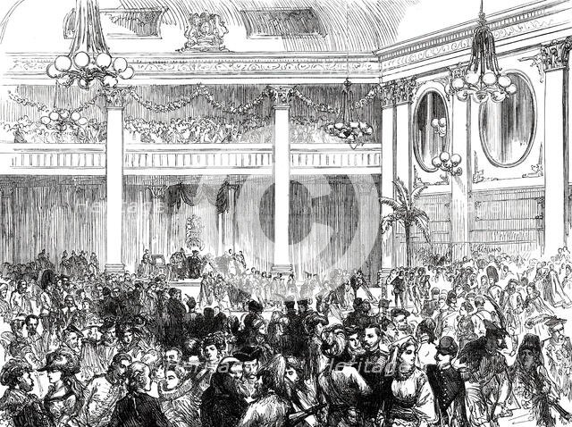 Grand Fancy-Dress Ball at Dublin Castle, 1876. Creator: Unknown.