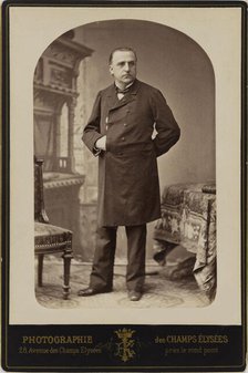 Portrait of Jean Martin Charcot (1825-1893), c. 1870. Creator: Anonymous.