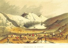 Balaclava in Winter, 1855.  Creator: M & N Hanhart.