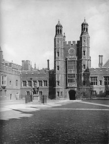 'School Yard and Lupton's Tower', 1926. Artist: Unknown.