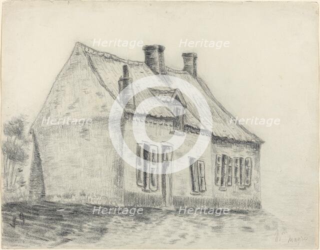 The Magrot House, Cuesmes, c. 1879/1880. Creator: Vincent van Gogh.