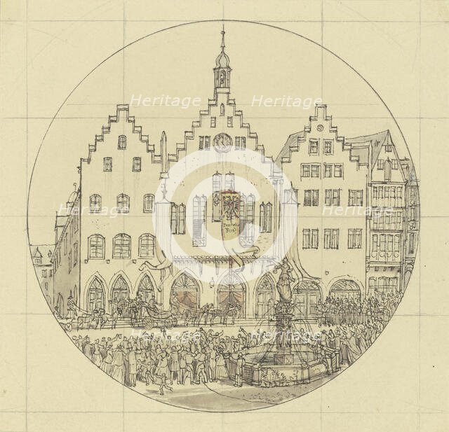 The Roman at the Day of the Princes 1864, c1864. Creator: Peter Becker.