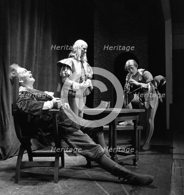 Production of Shakespeare's Twelfth Night, Worksop College, Derbyshire, 1960. Artist: Michael Walters