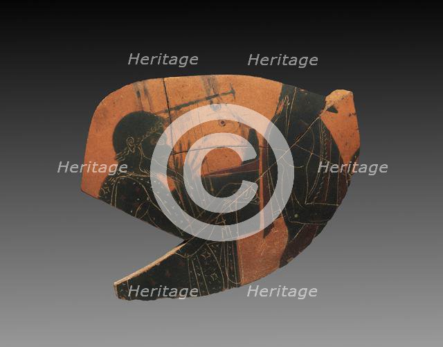 Fragment of a Vase, 500s BC. Creator: Unknown.