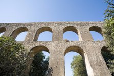 An aqueduct in Tarquinia, Italy. Artist: Samuel Magal