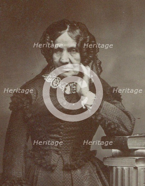 Portrait of Countess Sophie of Ségur (1799-1874), née Rostopchina, 1870s.