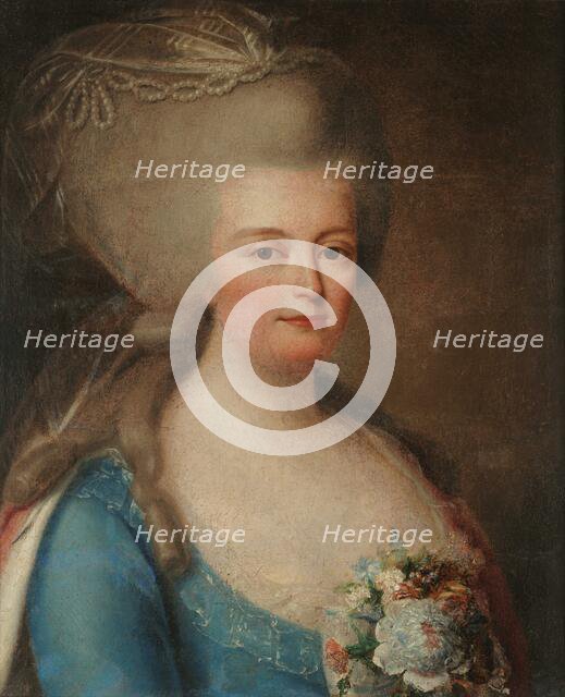 Infanta Benedita of Braganza (1746-1829), Crown Princess of Portugal , c 1786-88. Creator: Troni, Giuseppe (1739-1810).