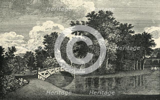 The...gardens of West Wycombe Park, Buckinghamshire, mid 18th century, (1903). Creator: Unknown.