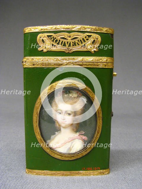 Souvenir, 1773-74. Creator: C De Roy.