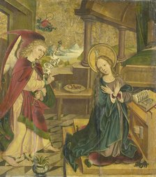 Annunciation to the Virgin, 1490-1510. Creator: Meester van het Salemer Altaar.