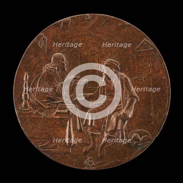 Christ and Nicodemus, c. 1550. Creator: Master P.G..