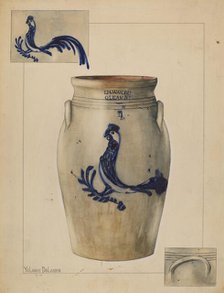 Jar, 1935/1942. Creator: Yolande Delasser.