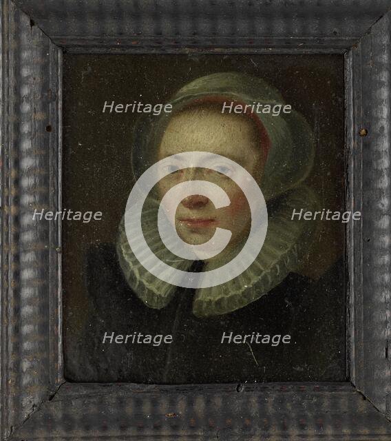 Portrait of a young Woman, c.1590. Creator: Anon.