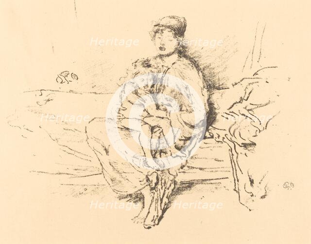 Mother and Child, No. 2, 1891/1895. Creator: James Abbott McNeill Whistler.