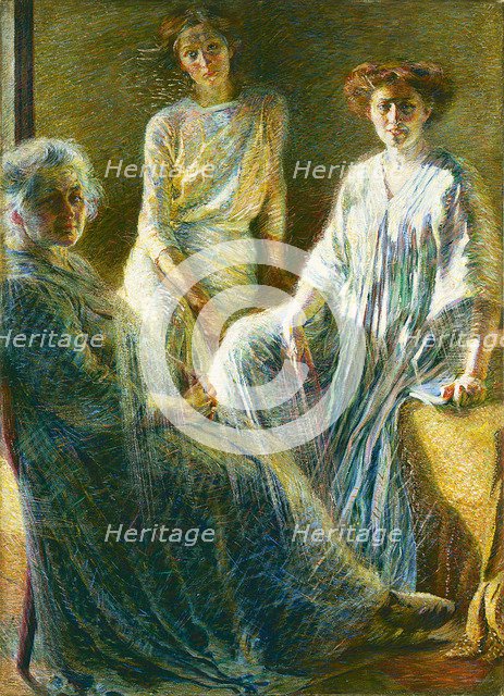 Tre donne (Three women), 1909-1910.