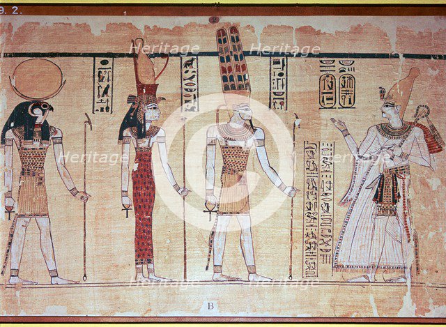 The Great Harris Papyrus, from Thebes, Egypt, reign of Ramesses IV, c1200 BC. Artist: Unknown