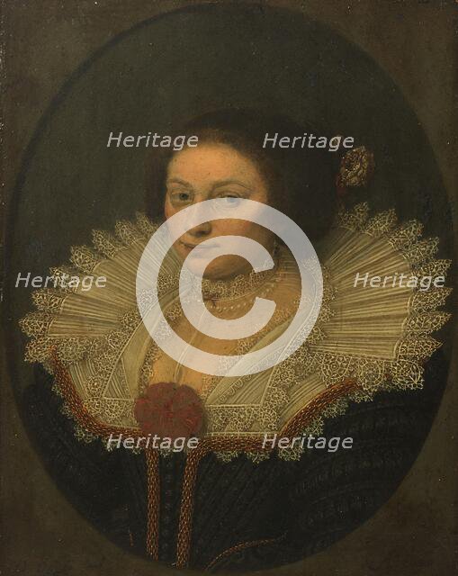 Portrait of Aertje Witsen  (1599-1652), 1626. Creator: David Bailly.