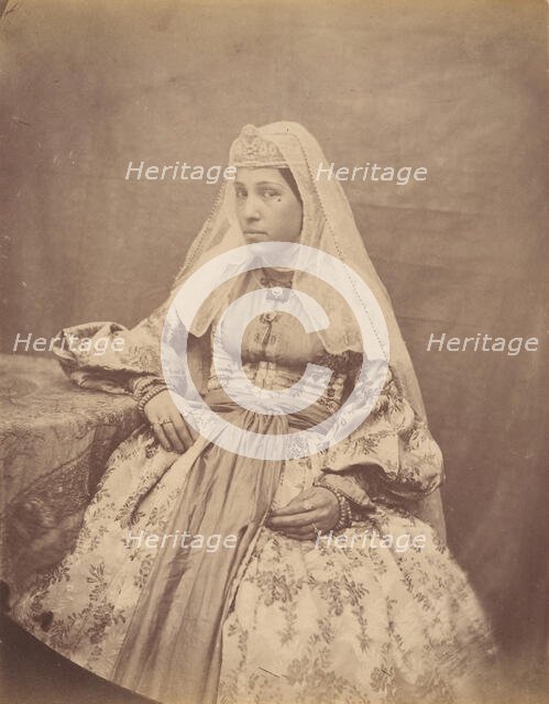 [Armenian Woman of Teheran], 1840s-60s. Creator: Possibly by Luigi Pesce.