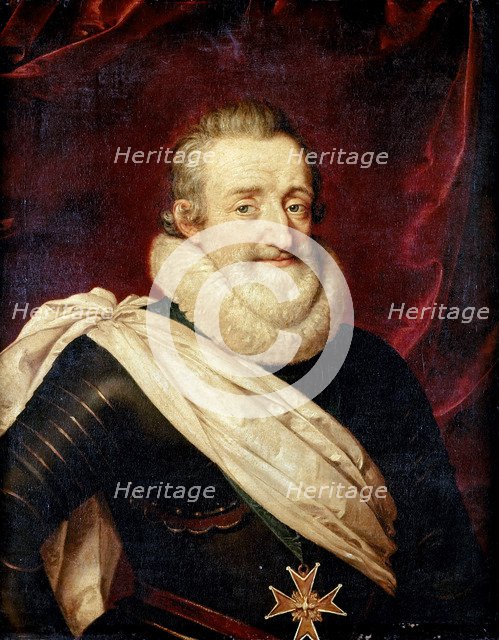 King Henry IV of France. Artist: Pourbus, Frans, the Younger (1569-1622)