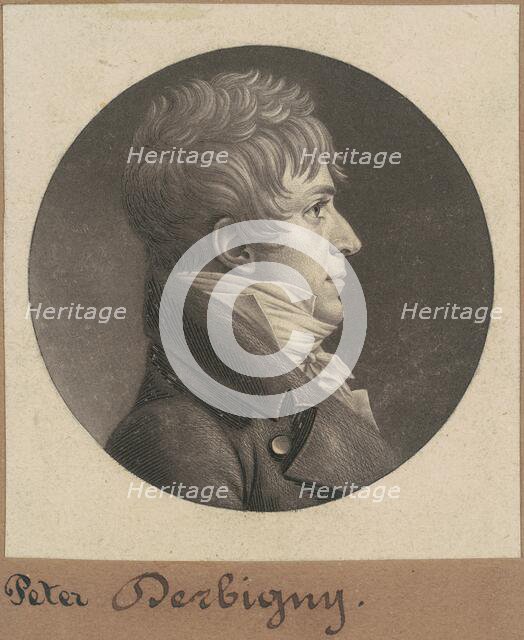 Pierre Auguste Charles Bourguignon Derbigny, 1805. Creator: Charles Balthazar Julien Févret de Saint-Mémin.