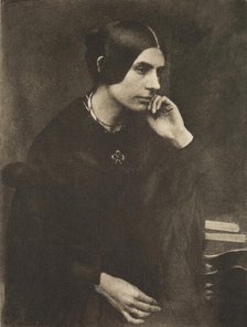 Lady in Black,  between 1843 and 1847; from Camera Work, January 1912, . Creator: Unknown.