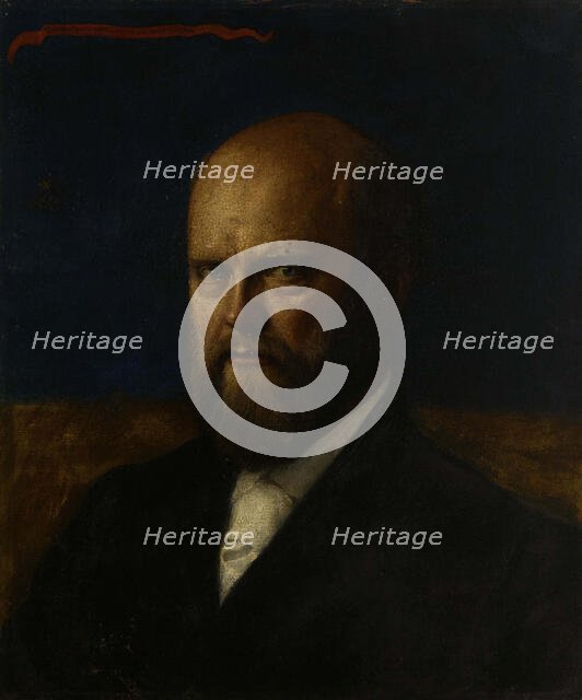 Portrait of Professor E. R. Neovius, 1898. Creator: Akseli Gallen-Kallela.