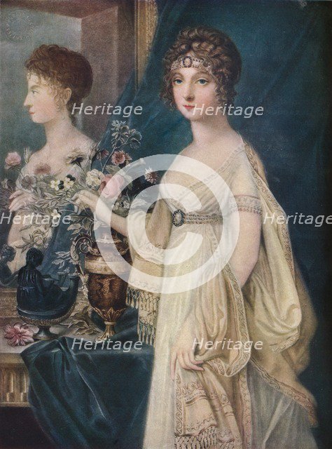 Elizabeth, Consort of Alexander I, 19th century, 1917. Artist: Charles Turner