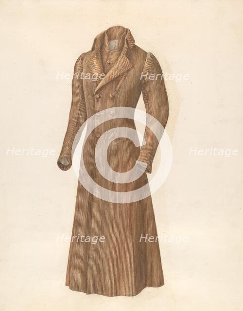 Man's Dressing Gown, c. 1939. Creator: Henry De Wolfe.