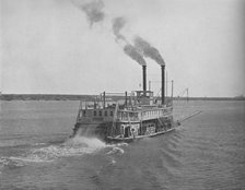'Mississippi River Steamer', c1897. Creator: Unknown.