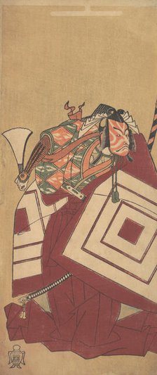 The Fifth Ichikawa Danjuro as Kisou Takiguchi, 12th month, 1770. Creator: Shunsho.
