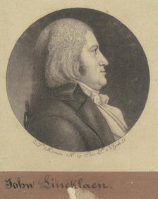 John Lincklaen, 1796-1797. Creator: Charles Balthazar Julien Févret de Saint-Mémin.