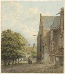 The church in Rhenen, 1813. Creator: Daniel Kerkhoff.