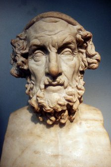 Homer, Greek epic poet. Artist: Unknown