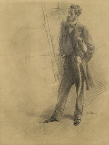 Portrait of Paul Helleu, . Creator: Boldini; Giovanni (1842-1931).