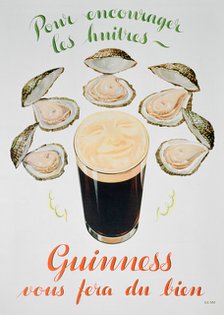 Guinness advert, 1936. Artist: Unknown