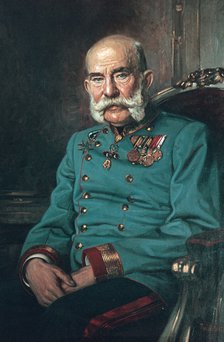 Franz Joseph I (1830-1916), Emperor of Austria.