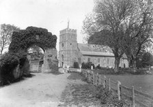 Church of St Nicholas, Sturry, Kent, 1890-1910. Artist: Unknown