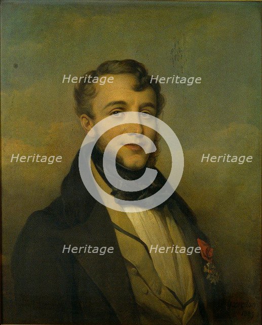 Portrait of the composer Friedrich Kalkbrenner (1785-1849).