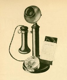 'An Automatic Telephone Receiver', c1930. Creator: Unknown.