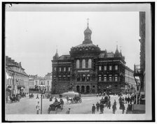 Warszawa Pomnik Kopernika, between 1910 and 1920. Creator: Harris & Ewing.