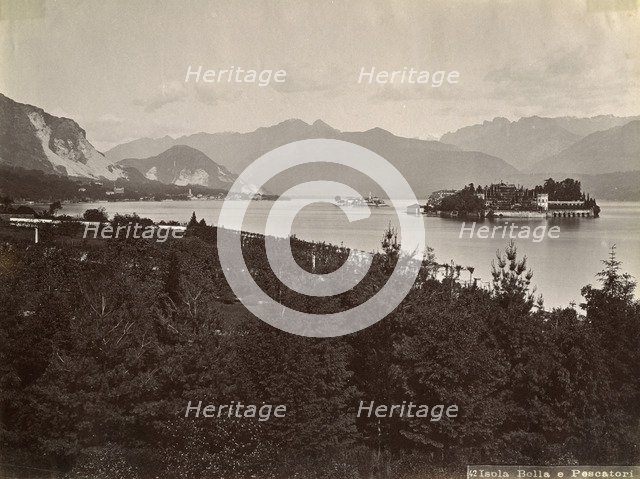 Isola dei Pescatori (Island of the Fishermen), Lake Maggiore, Italy, 1890. Artist: Unknown
