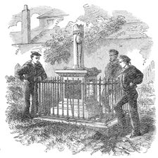 Monument to the memory of Capt. Boyd and six seamen of H.M.S. Ajax, in Monkstown Church..., 1861. Creator: Unknown.