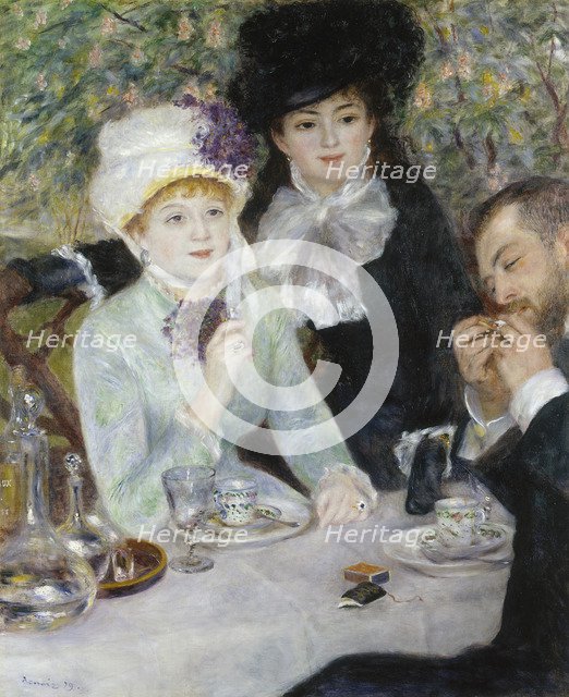 After The Luncheon, 1879. Artist: Renoir, Pierre Auguste (1841-1919)