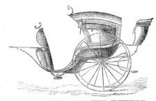 The International Exhibition: patent viceroy hansom cab by Evans, of Liverpool, 1862. Creator: Unknown.