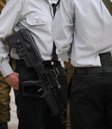 Firearms, Israel Defense Forces, Jerusalem, Israel, 2013. Creator: LTL.