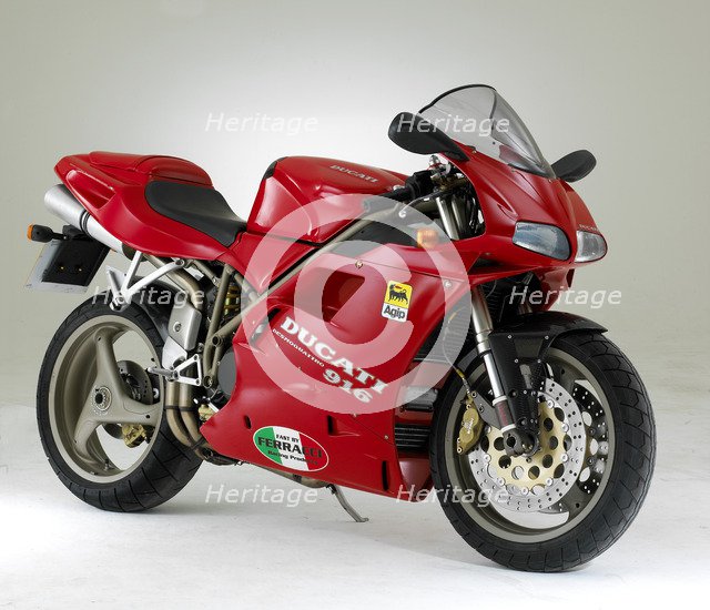 1995 Ducati 916. Artist: Unknown.