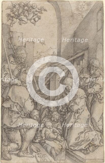 The Nativity, 1552. Creator: Heinrich Aldegrever.